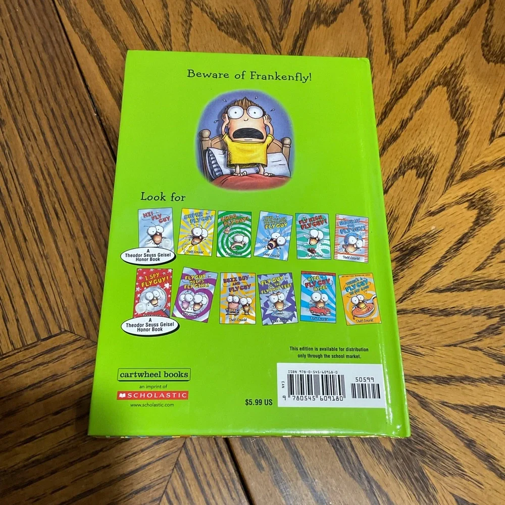 3 Arthur books and 3 Fly Guy books